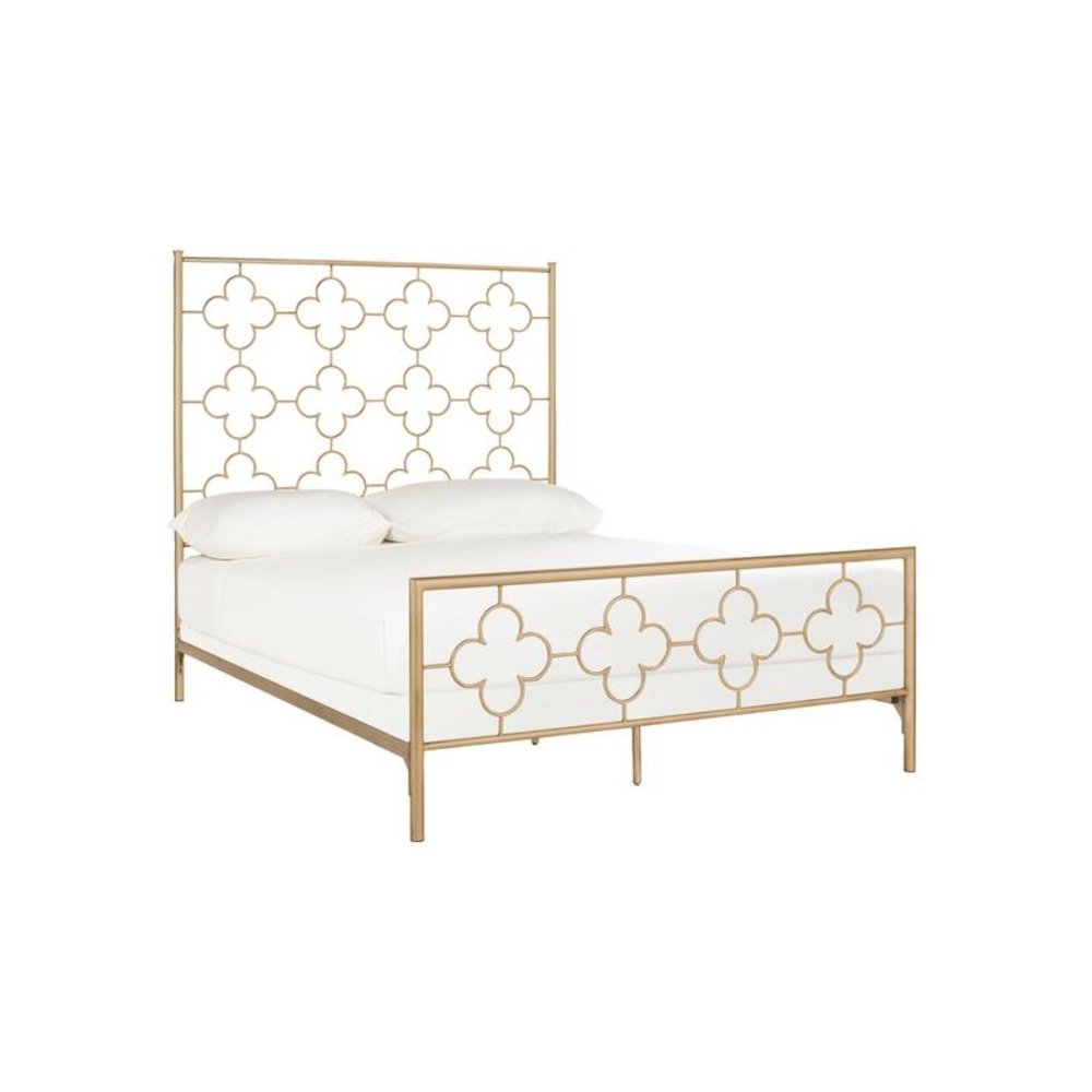 MORRIS LATTICE METAL BED, FOX6297A-F. Picture 1