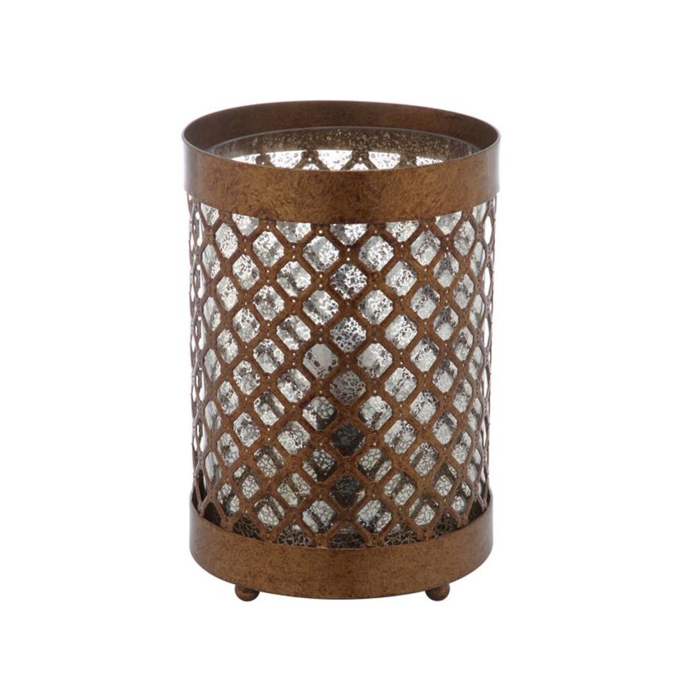 BORDEN 11.5-INCH H HURRICANE LAMP. Picture 1