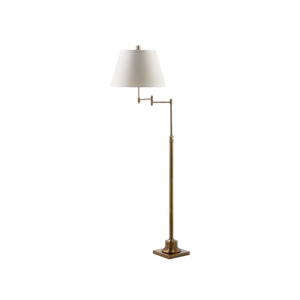 INGRAM 68.5 -INCH H ADJUSTABLE SWIVEL FLOOR LAMP. Picture 1
