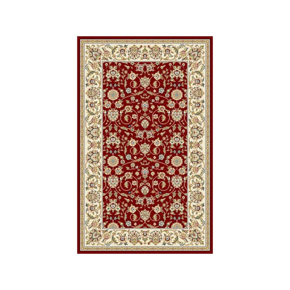 LYNDHURST, RED / IVORY, 10' X 14', Area Rug. Picture 1