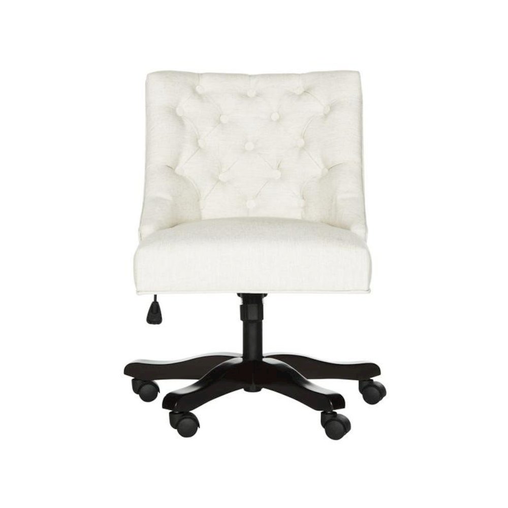 SOHO TUFTED LINEN SWIVEL DESK CHAIR, MCR1030A. Picture 1