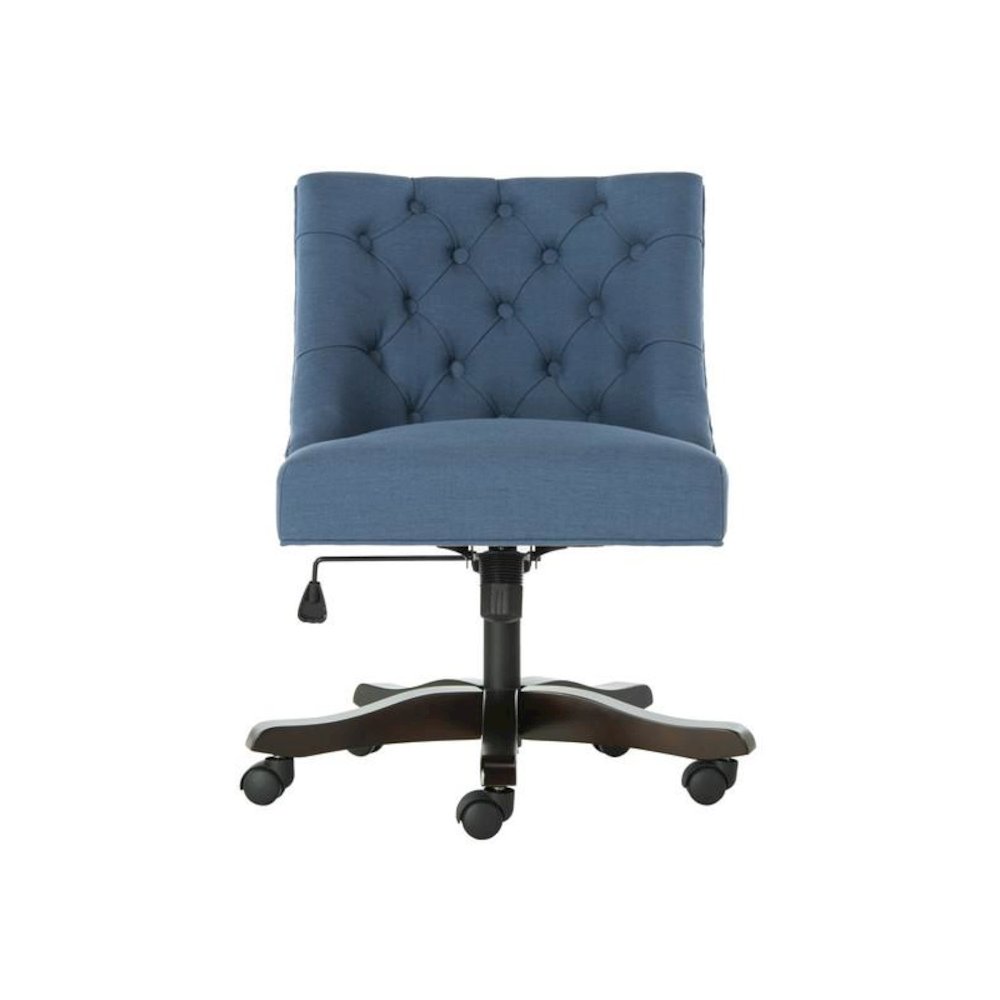 SOHO TUFTED LINEN SWIVEL DESK CHAIR, MCR1030D. Picture 1