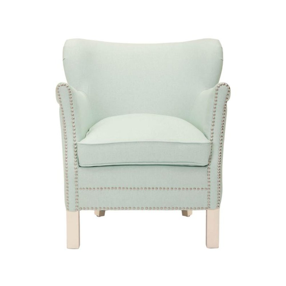 JENNY ARM CHAIR W/ SILVER NAIL HEADS, MCR4543E. Picture 1