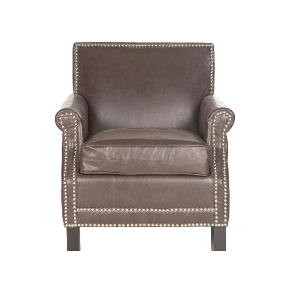 EASTON CLUB CHAIR - SILVER NAIL HEADS, MCR4572E. Picture 1