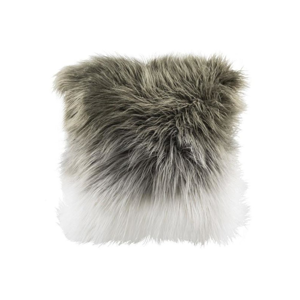 FAUX FLOKATI PILLOW, PLS733C-2020. Picture 1