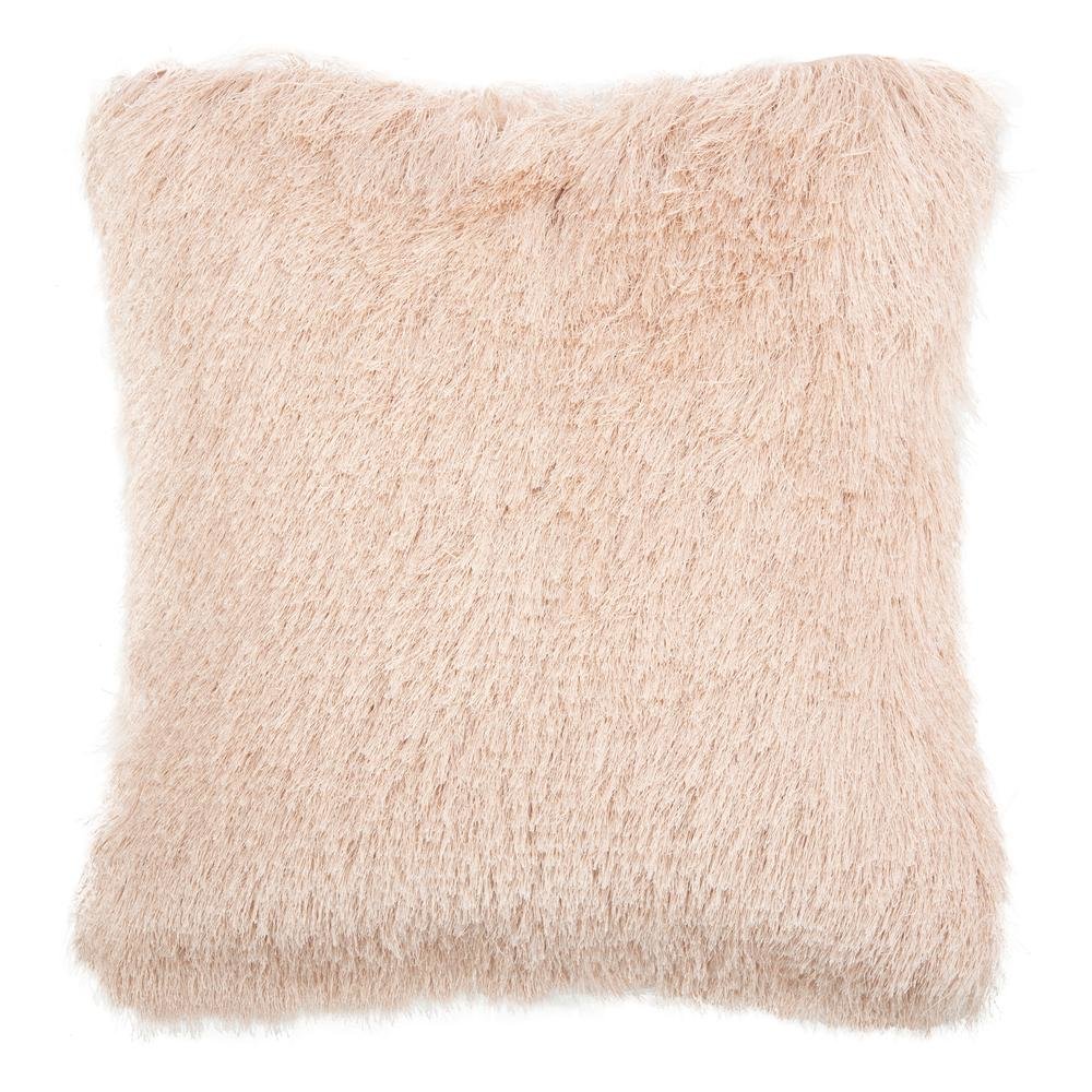 Cali Shag Pillow, Blush, PLS735D-1220. Picture 1