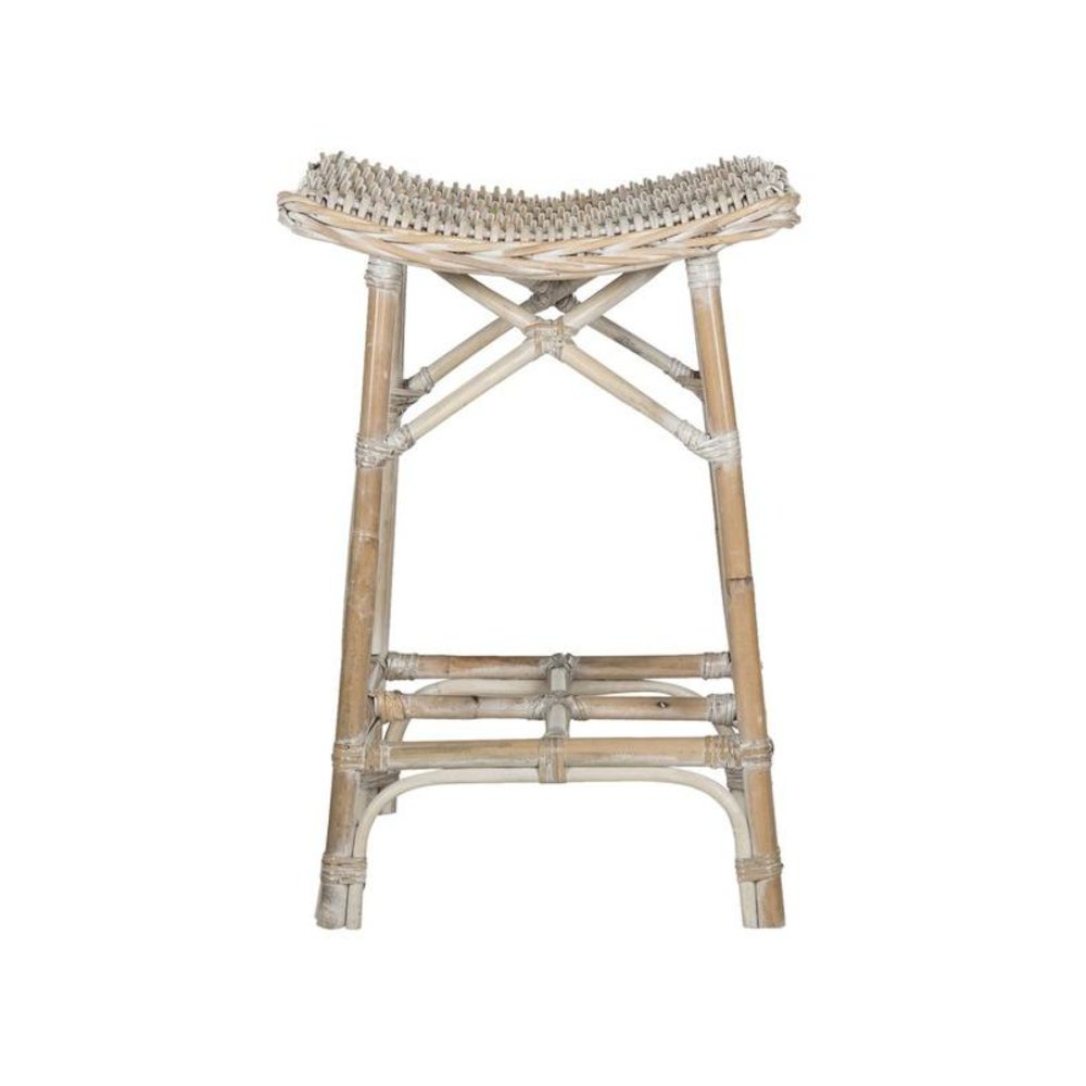 RAYNA WICKER BAR STOOL. Picture 1