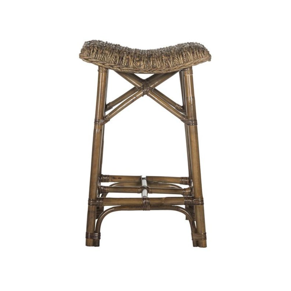 RAMIRO WICKER BAR STOOL. Picture 1