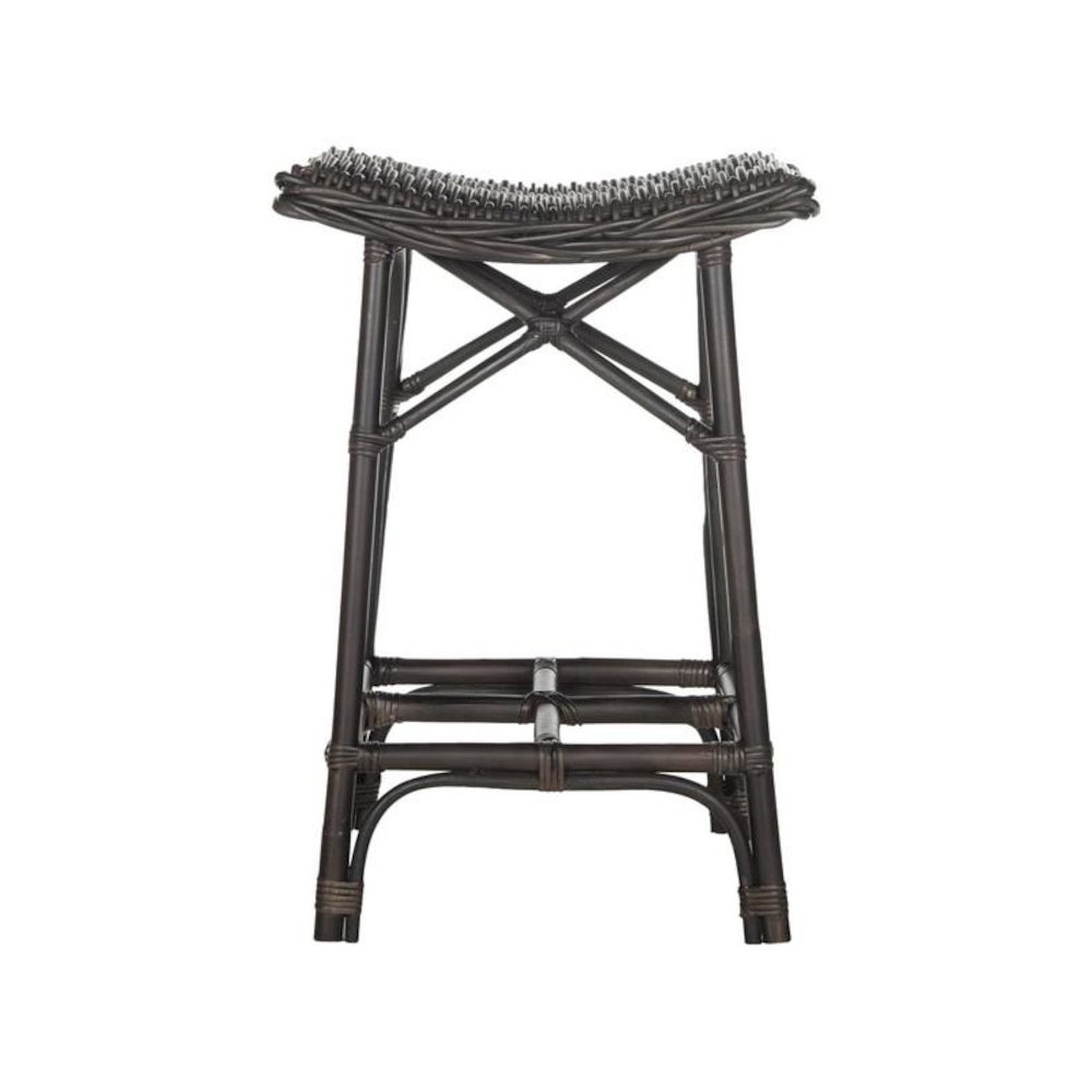 AMARA WICKER  BAR STOOL. Picture 1