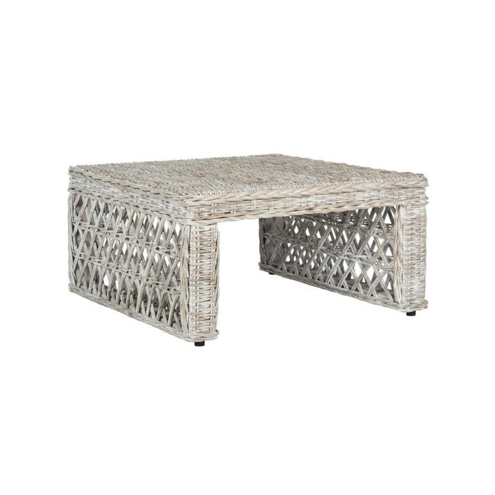 SHILA WICKER COFFEE TABLE. Picture 1