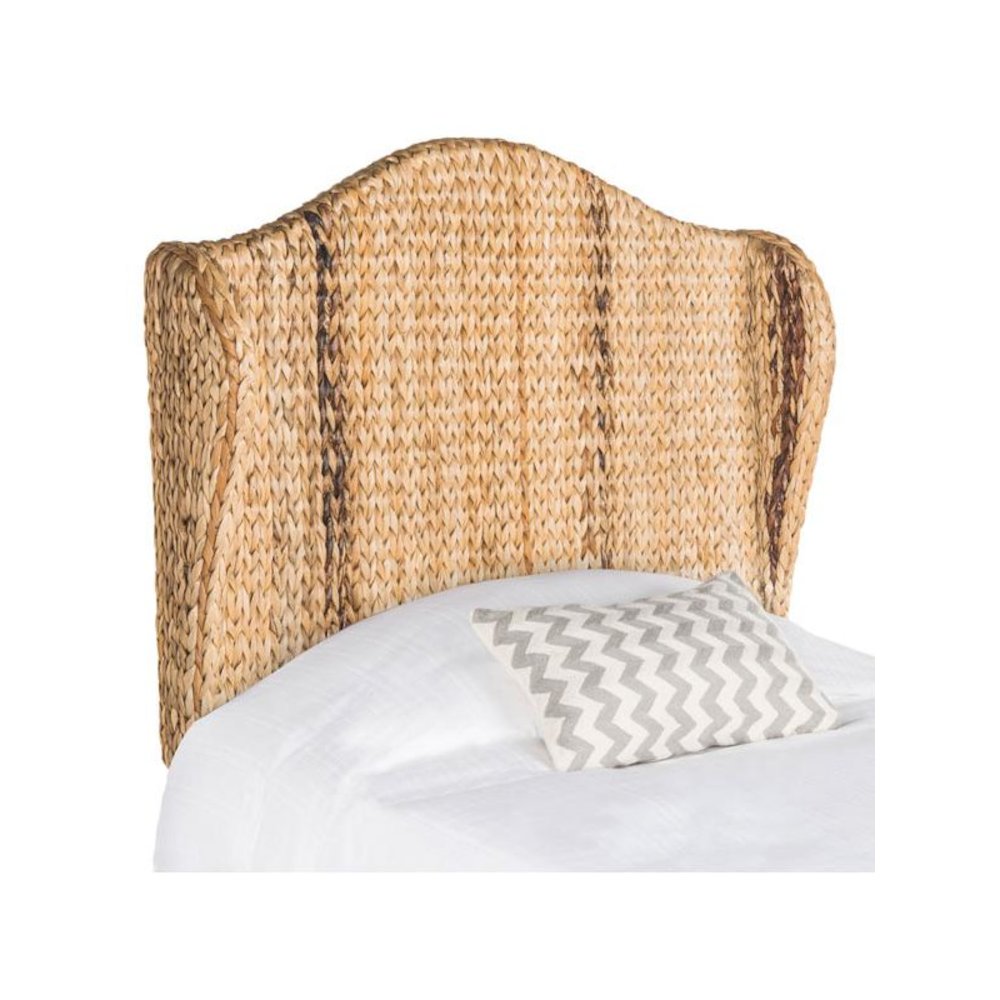 NADINE NATURAL WINGED HEADBOARD, SEA8029A-T. Picture 1