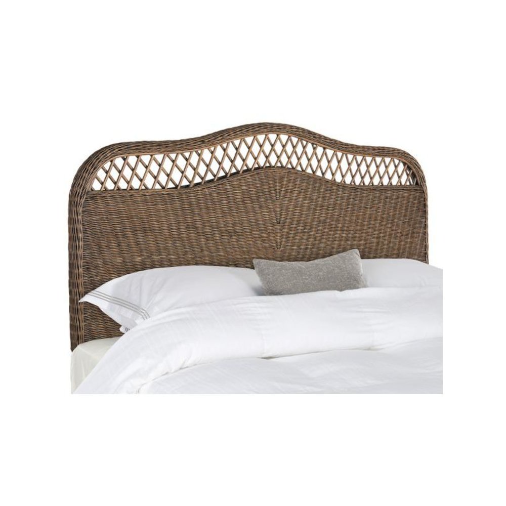 SEPHINA BROWN / MULTI RATTAN HEADBOARD, SEA8033C-F. Picture 1