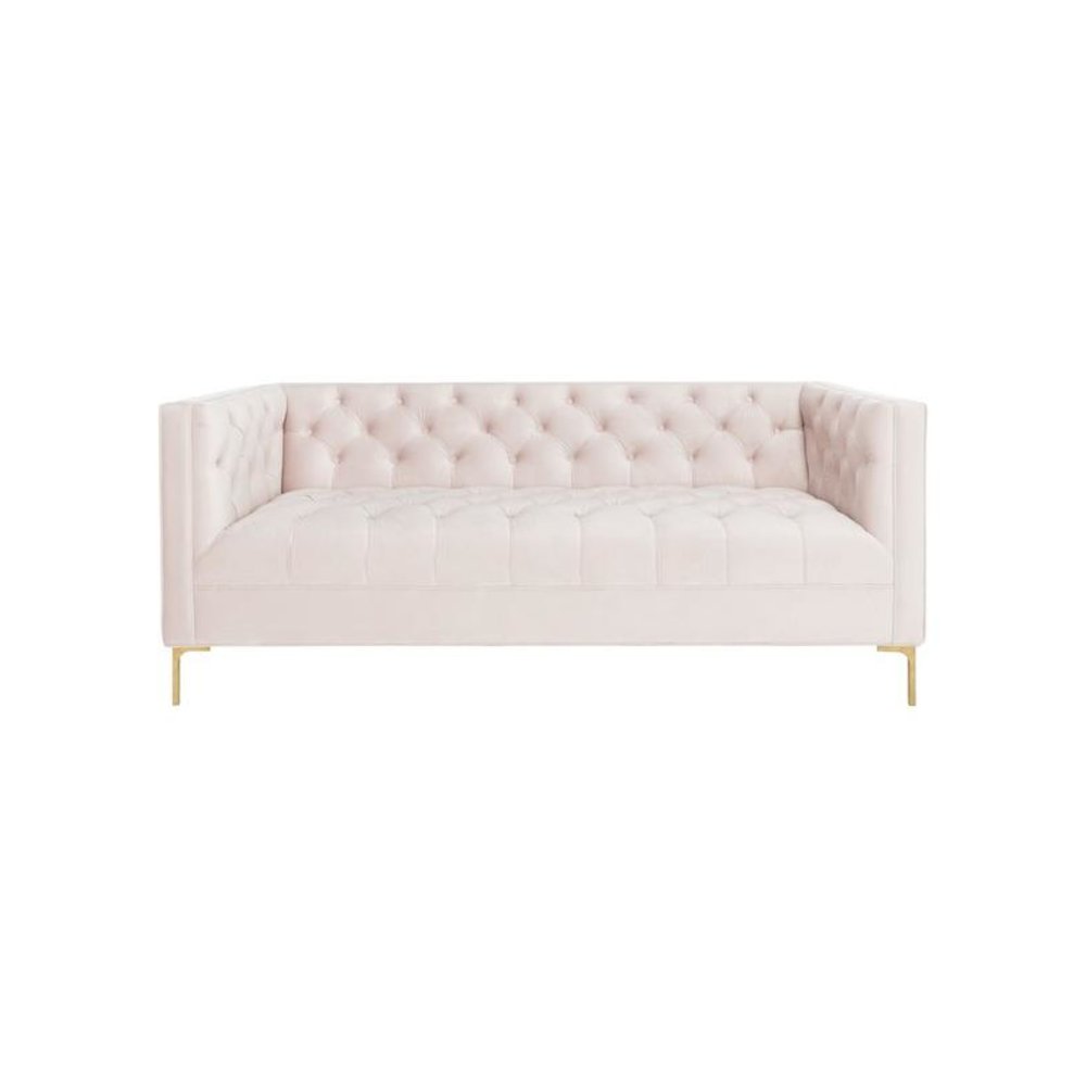 VYDIA VELVET TUFTED SOFA, SFA1002A. Picture 1