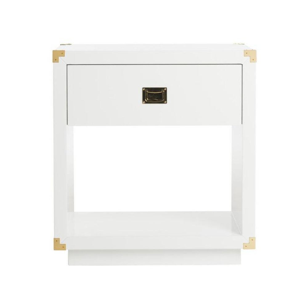 LELLA LACQUER SIDE TABLE, SFV3512A. Picture 1