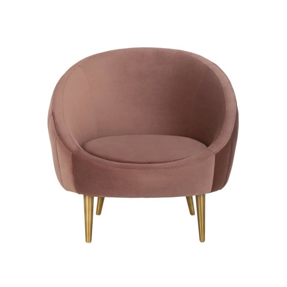 RAZIA CHANNEL TUFTED TUB CHAIR, SFV4700C. Picture 1