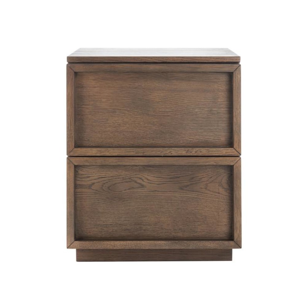 ZEUS 2 DRAWER NIGHTSTAND. Picture 1