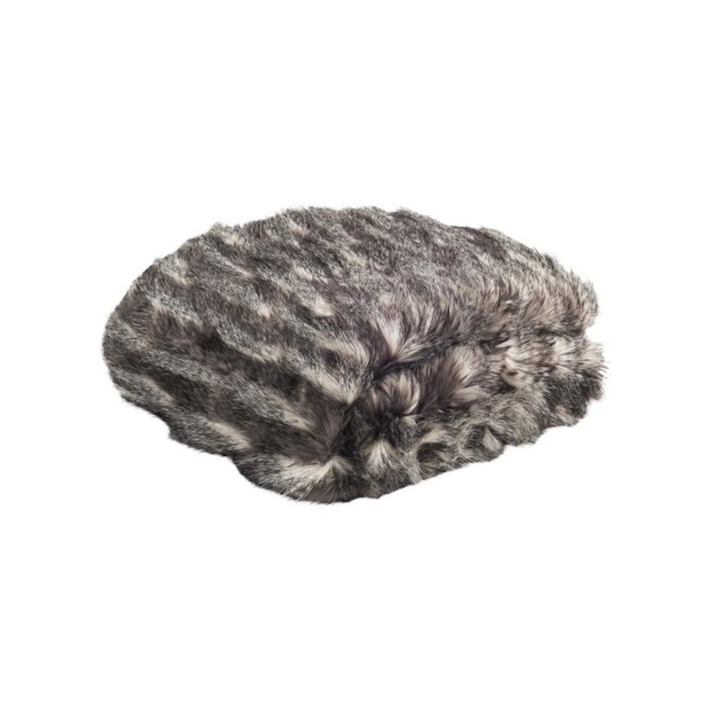 FAUX PHEASANT THROW. Picture 1