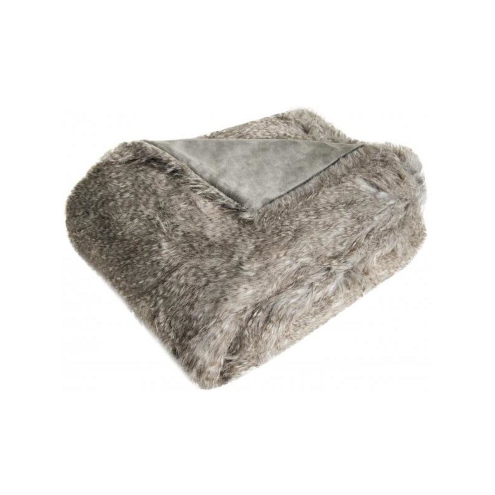 FAUX LUXE PEACOCK THROW, THR727A-5060. Picture 1