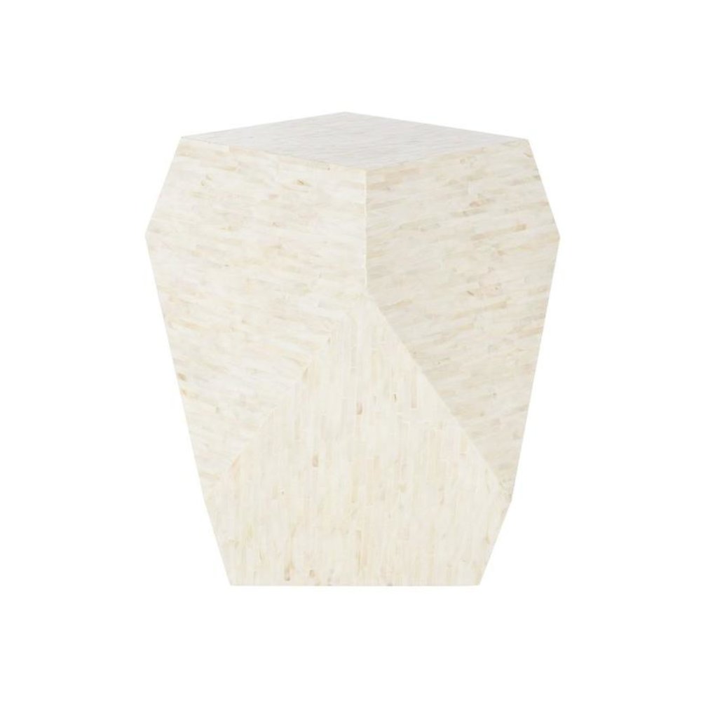 LEA MOSAIC GEOMETRIC SIDE TABLE. Picture 1