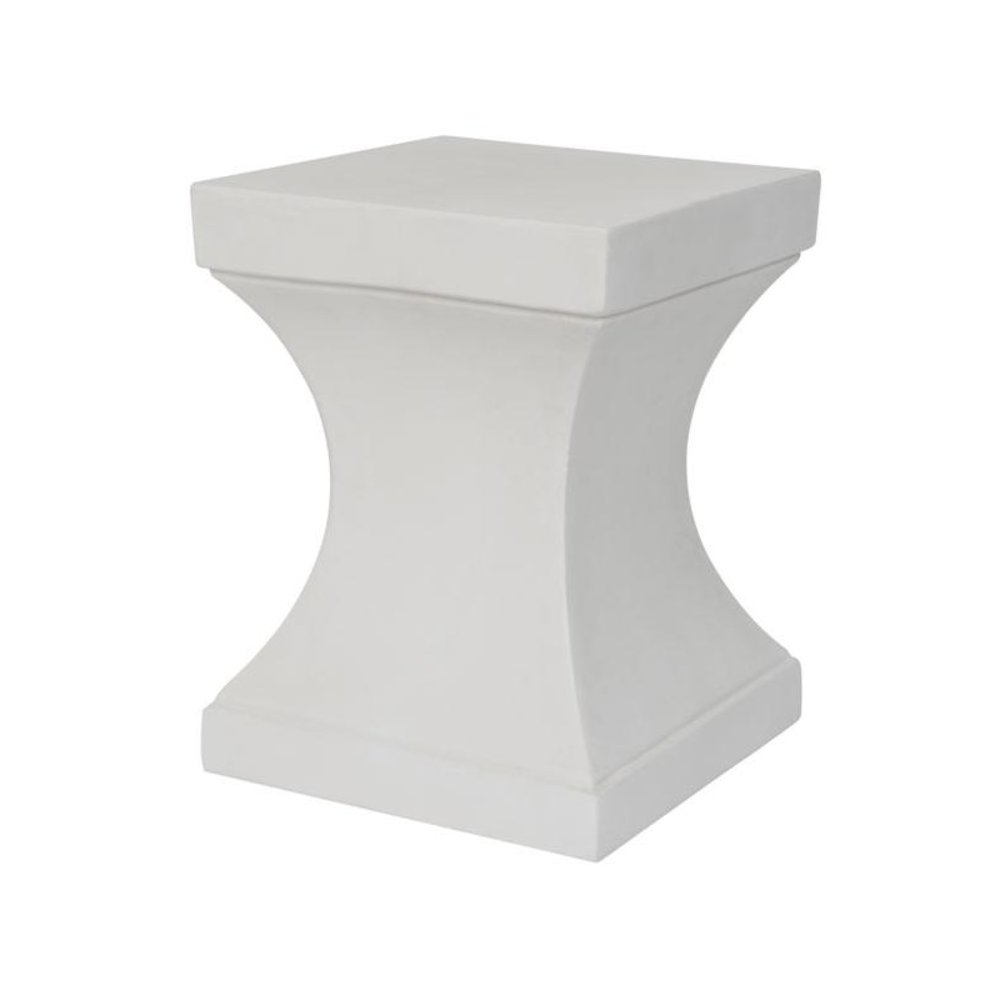 Curby Indoor/Outdoor Modern Concrete 17.7-Inch H Accent Table. Picture 1