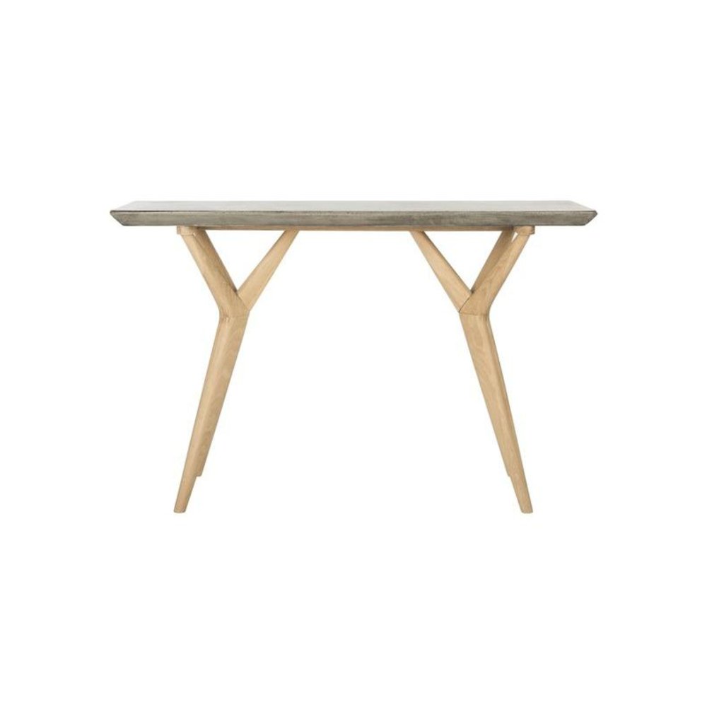 Ragna Indoor/Outdoor Modern Concrete 29.92-Inch H Console. Picture 1