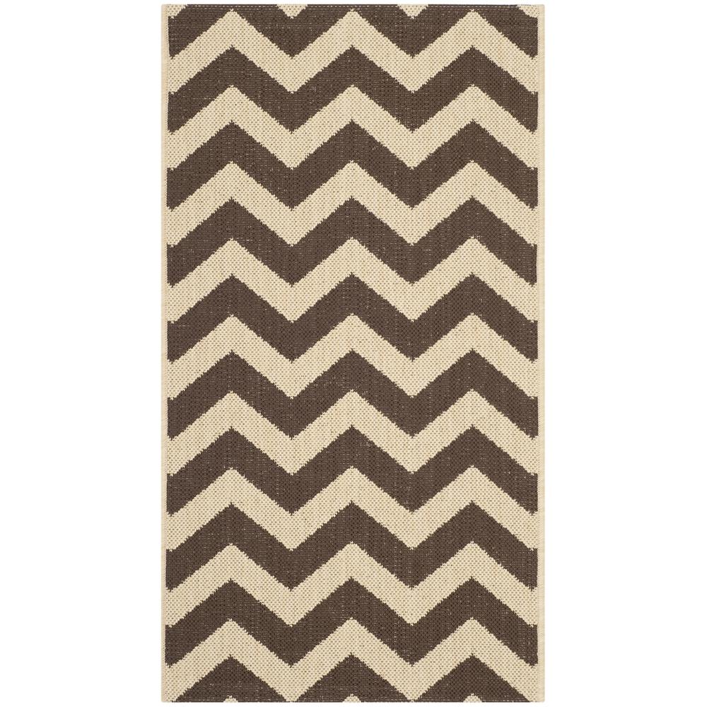 COURTYARD, DARK BROWN, 9' X 12', Area Rug, CY6244-204-9. Picture 1
