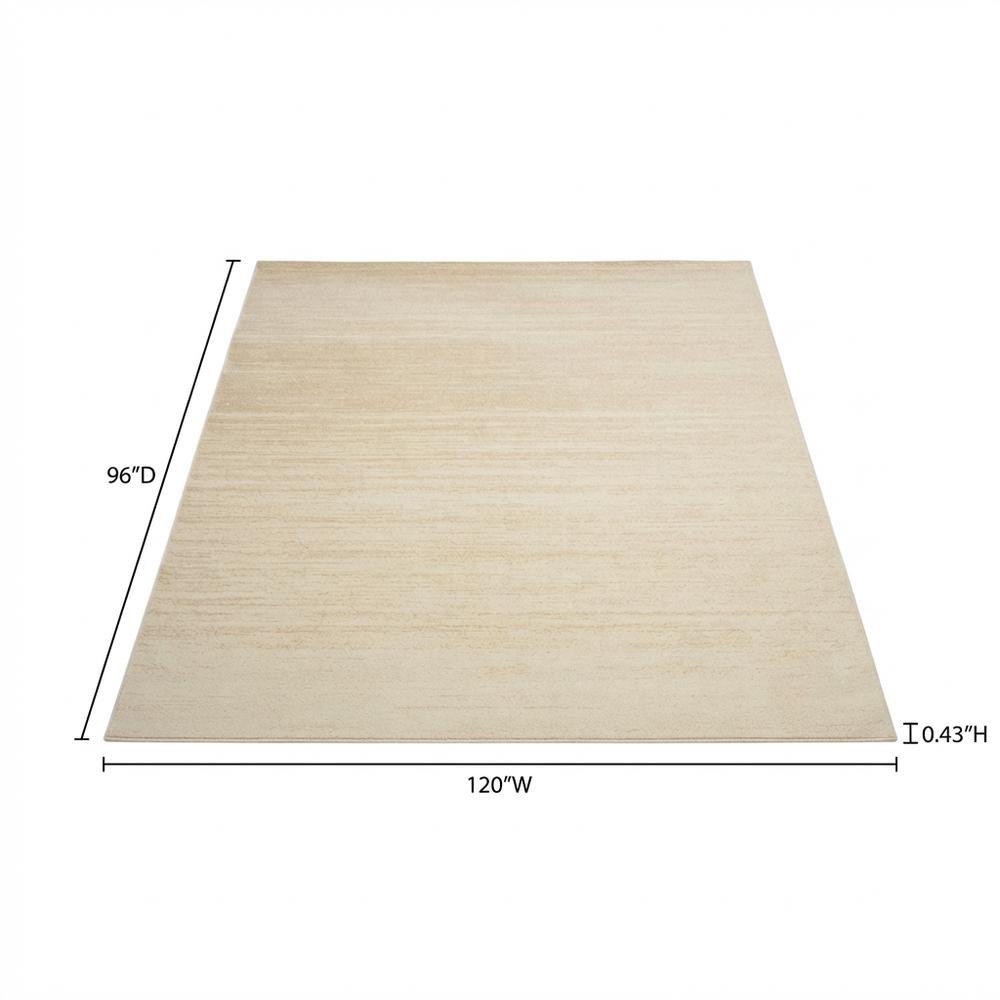 Cream and champagne area rug with polypropylene pile, power loomed. Picture 7