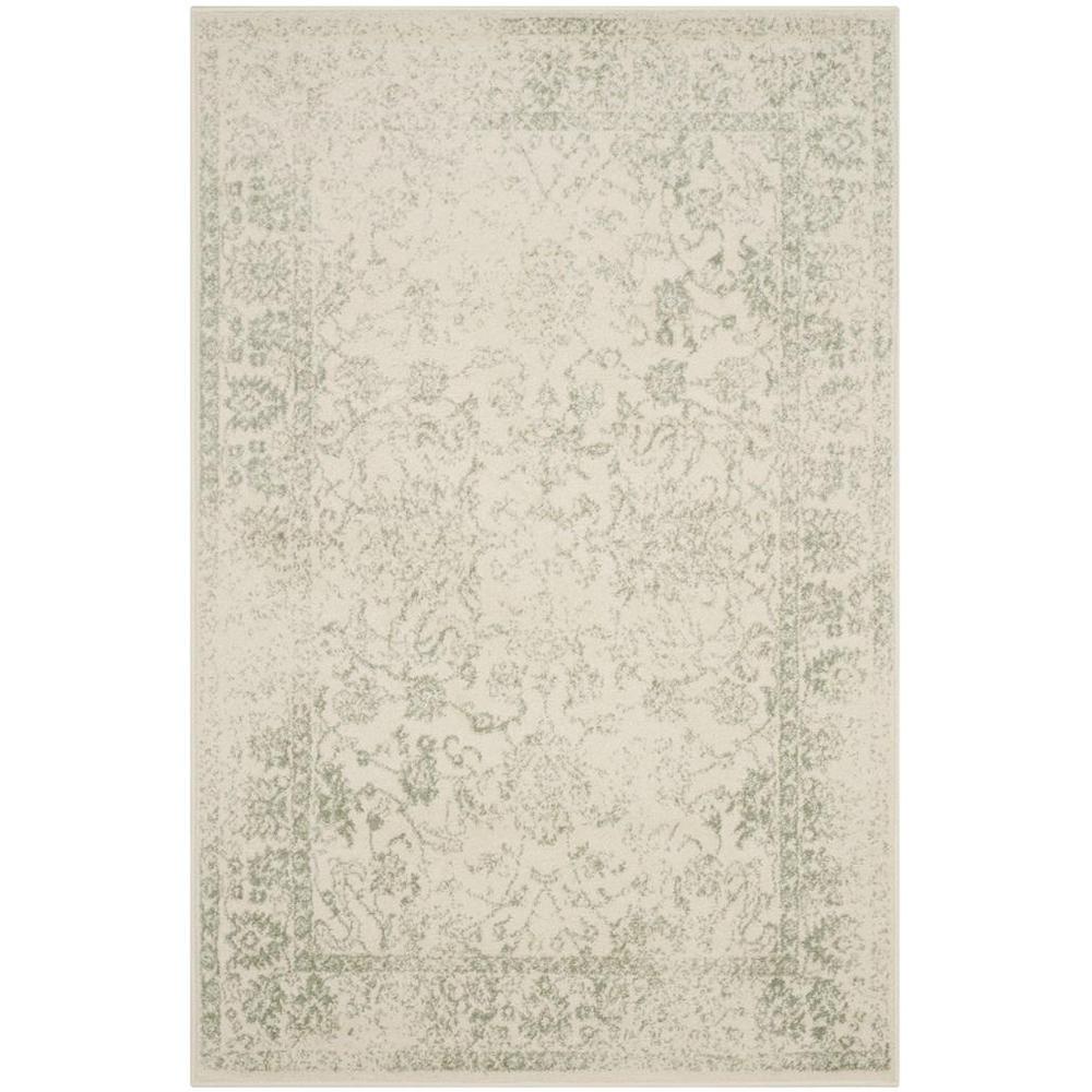 Adirondack, IVORY / SAGE, 4' X 6', Area Rug. Picture 1
