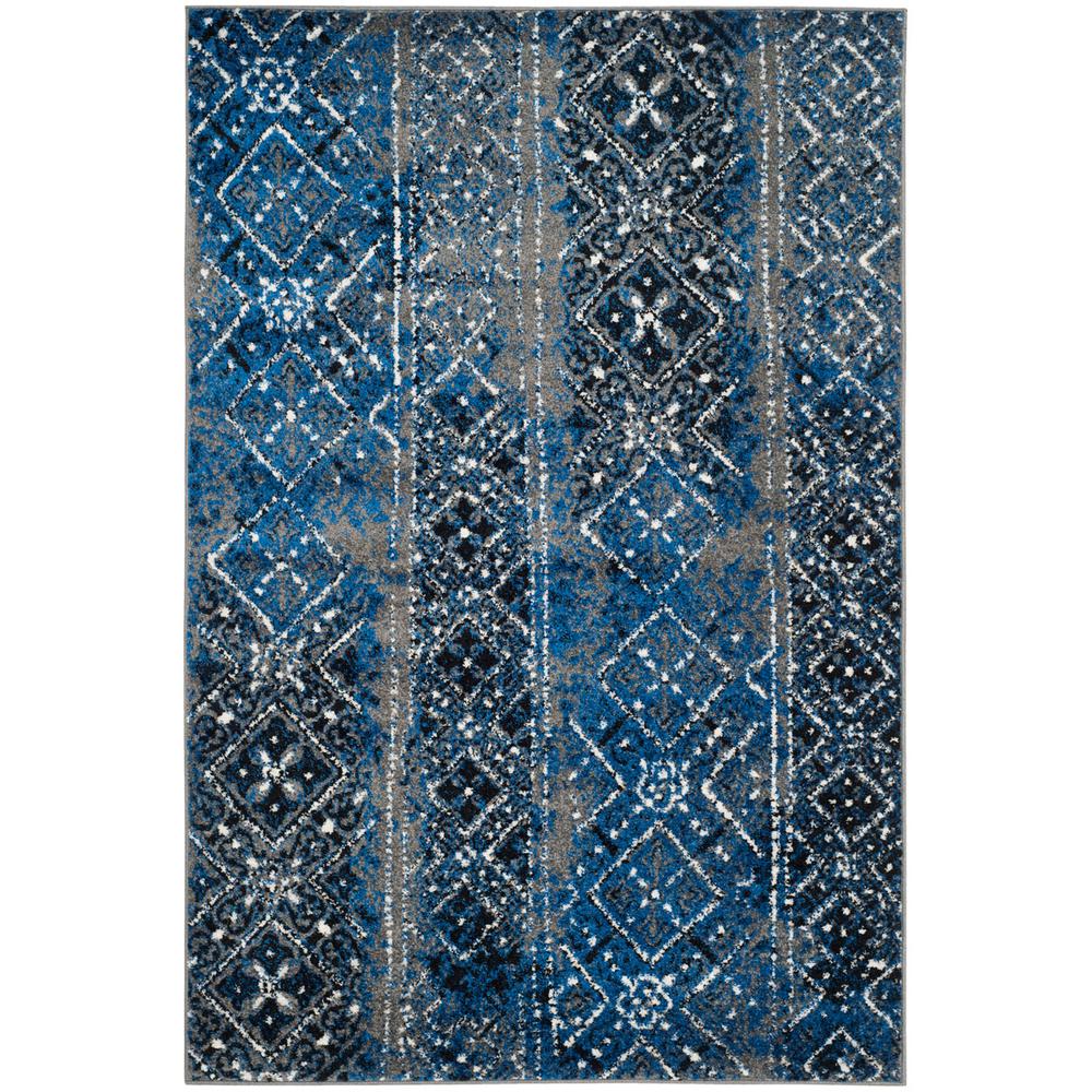 Adirondack, SILVER / MULTI, 4' X 6', Area Rug, ADR111G-4. Picture 1