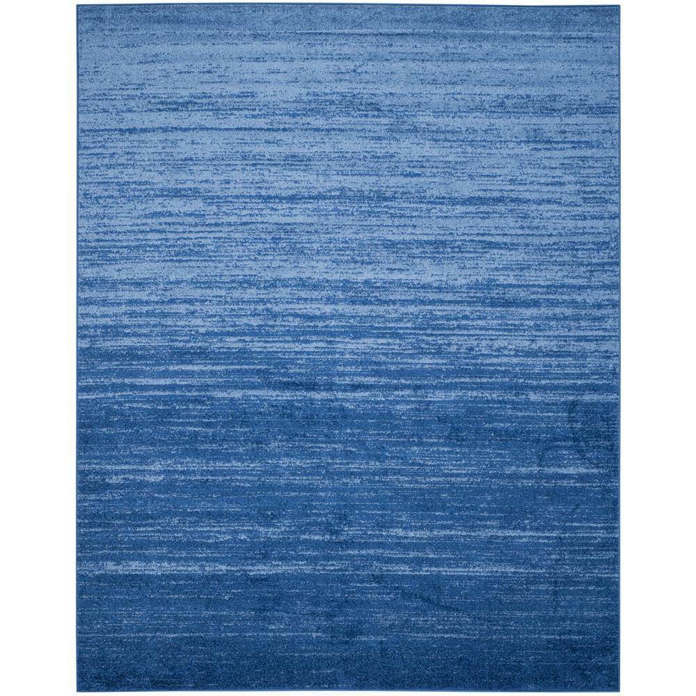 Adirondack, LIGHT BLUE / DARK BLUE, 8' X 10', Area Rug, ADR113F-8. Picture 1