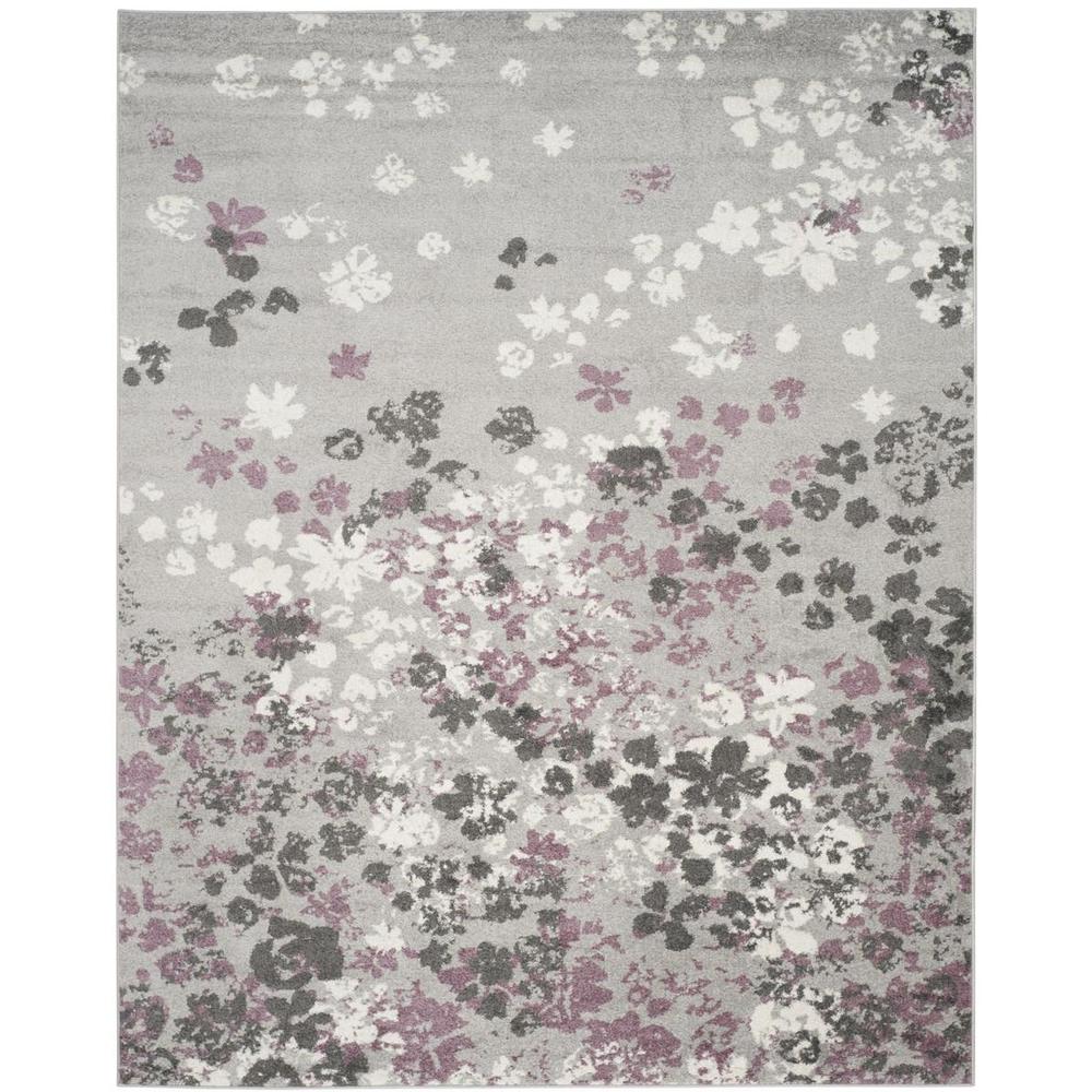 Adirondack, LIGHT GREY / PURPLE, 8' X 10', Area Rug, ADR115M-8. Picture 1