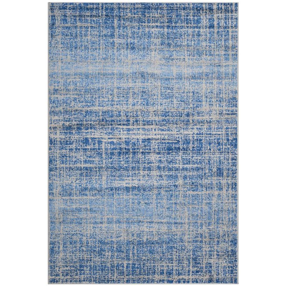 Adirondack, BLUE / SILVER, 5'-1" X 7'-6", Area Rug, ADR116D-5. Picture 1