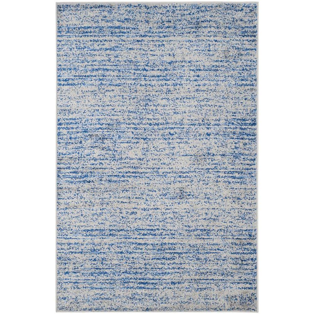 Adirondack, BLUE / SILVER, 6' X 9', Area Rug, ADR117D-6. Picture 1