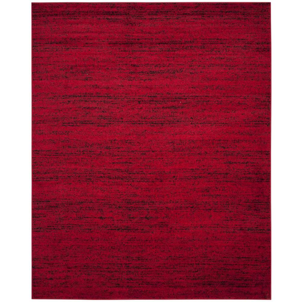Adirondack, RED / BLACK, 9' X 12', Area Rug, ADR117F-9. Picture 1