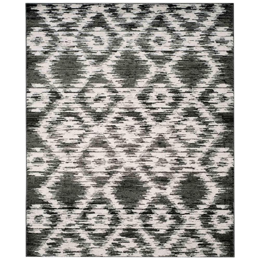 Adirondack, CHARCOAL / IVORY, 9' X 12', Area Rug, ADR118R-9. Picture 1