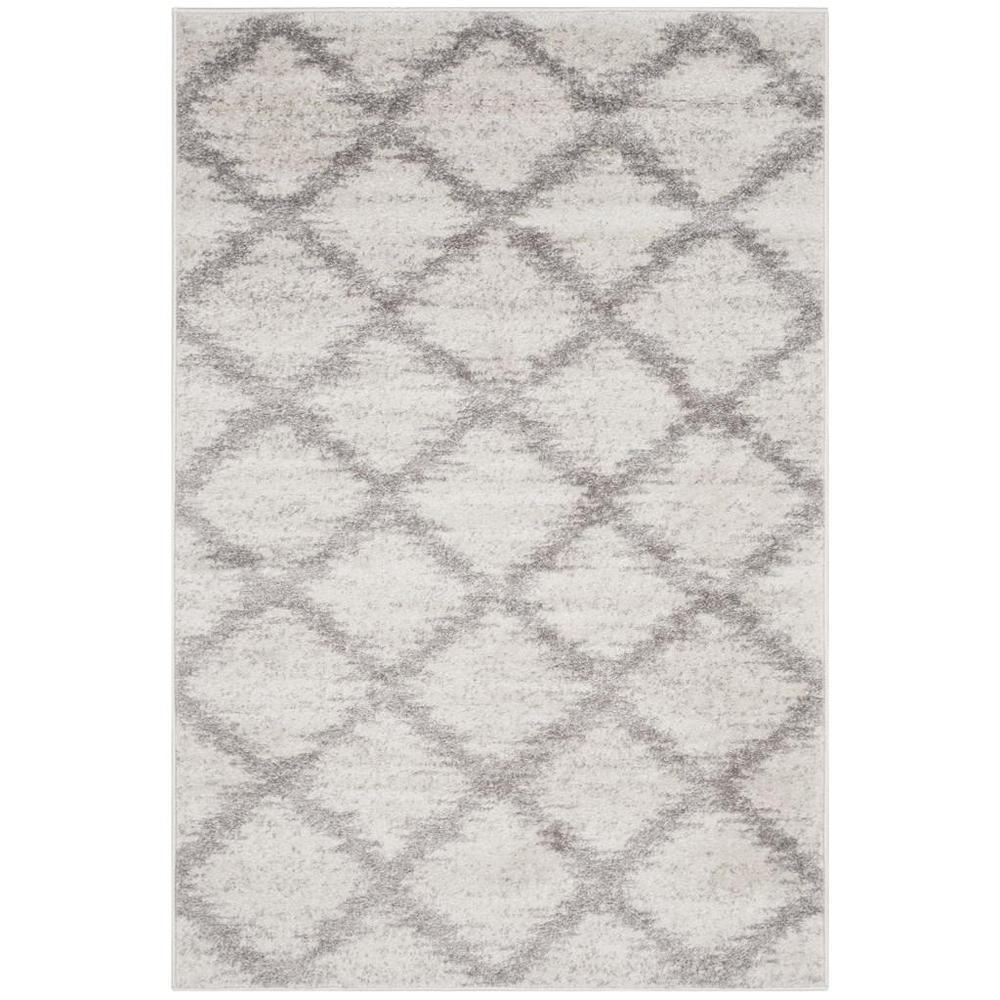 Adirondack, IVORY / SILVER, 4' X 6', Area Rug, ADR122B-4. Picture 1