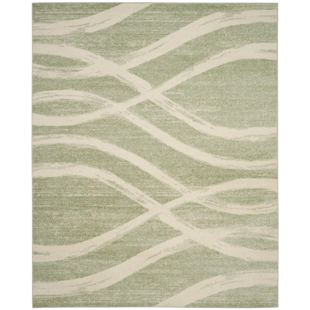 Adirondack, SAGE / CREAM, 9' X 12', Area Rug. Picture 1