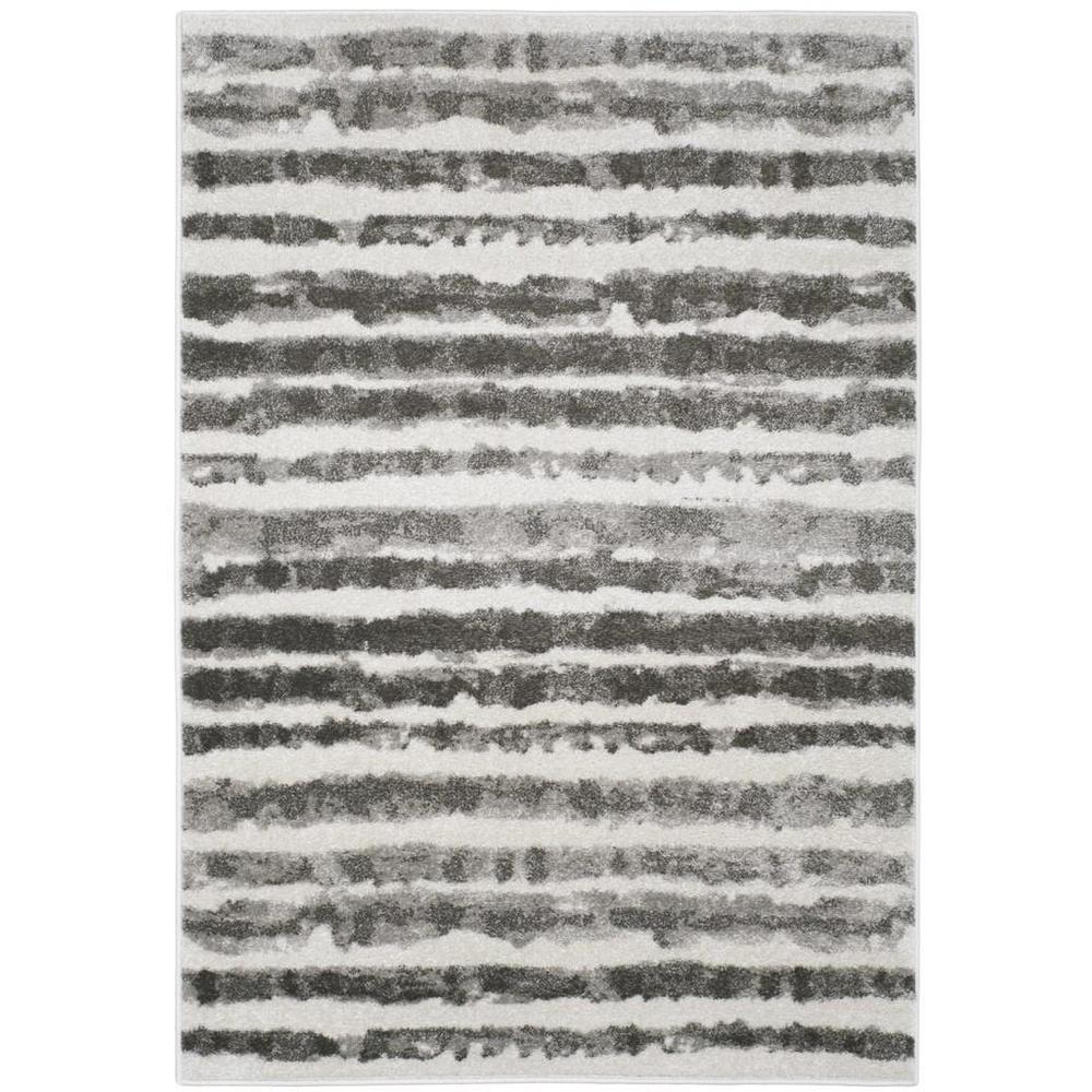 Adirondack, IVORY / CHARCOAL, 4' X 6', Area Rug, ADR126N-4. Picture 1