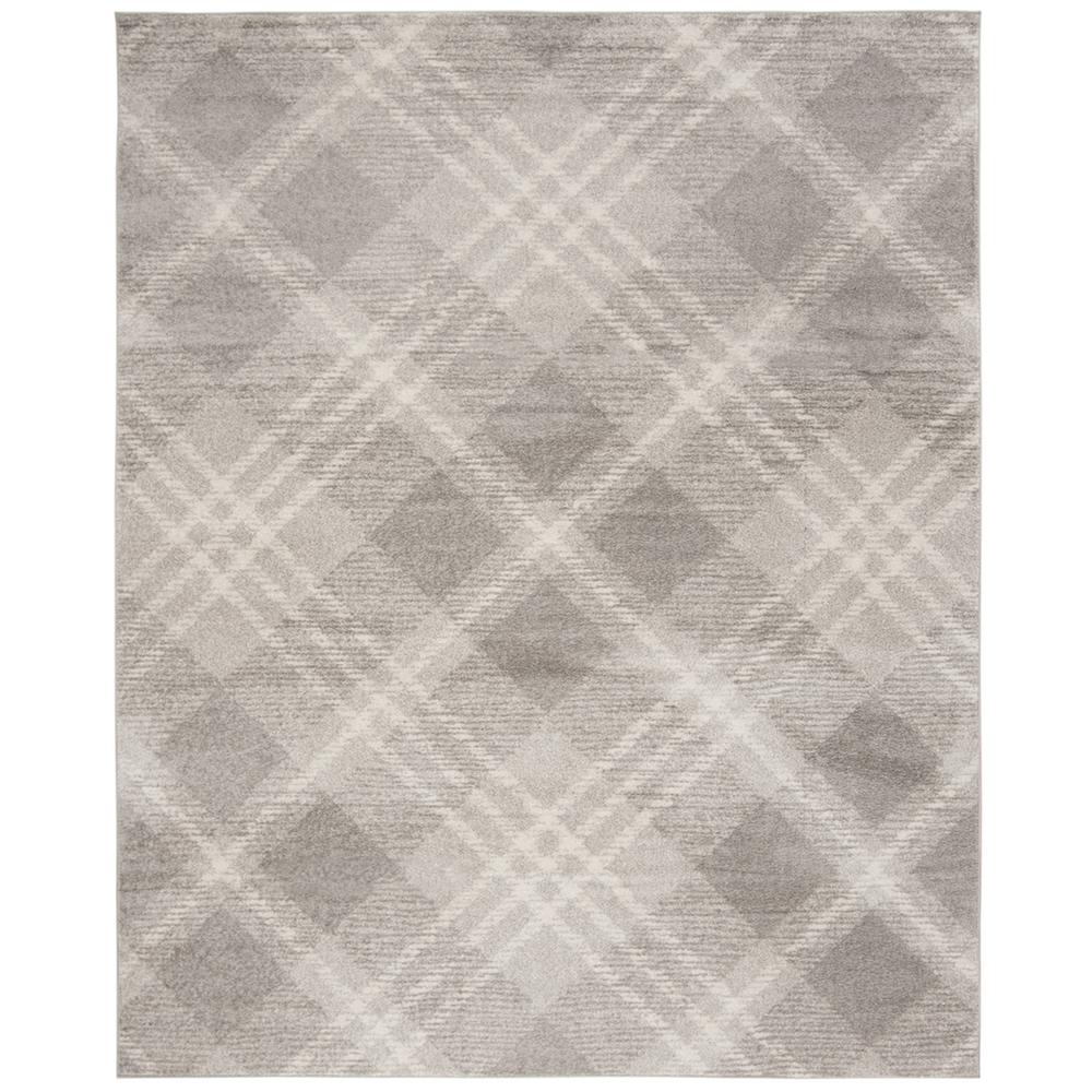 Adirondack, LIGHT GREY / IVORY, 9' X 12', Area Rug. Picture 1