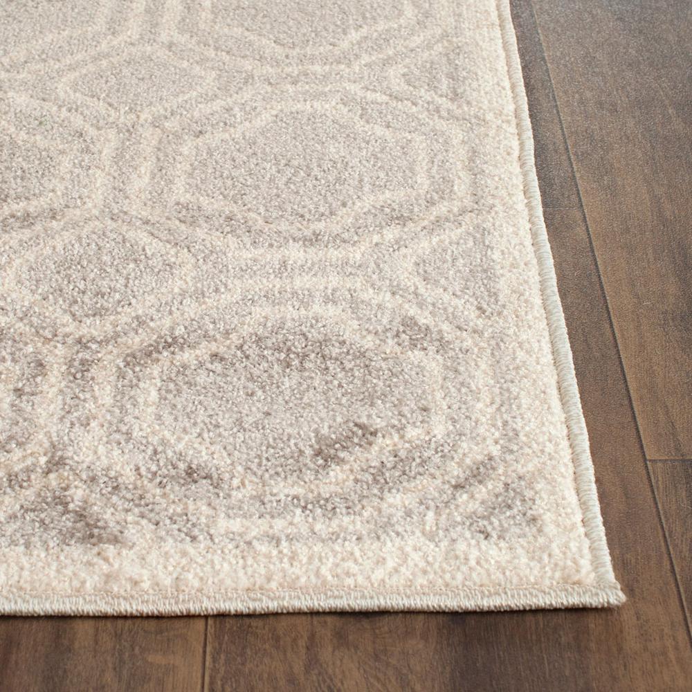 AMHERST, LIGHT GREY / IVORY, 2'-3" X 9', Area Rug, AMT411B-29. Picture 1