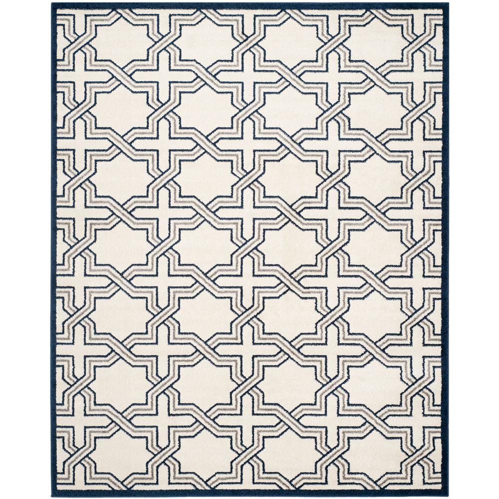AMHERST, IVORY / NAVY, 9' X 12', Area Rug, AMT413M-9. Picture 1