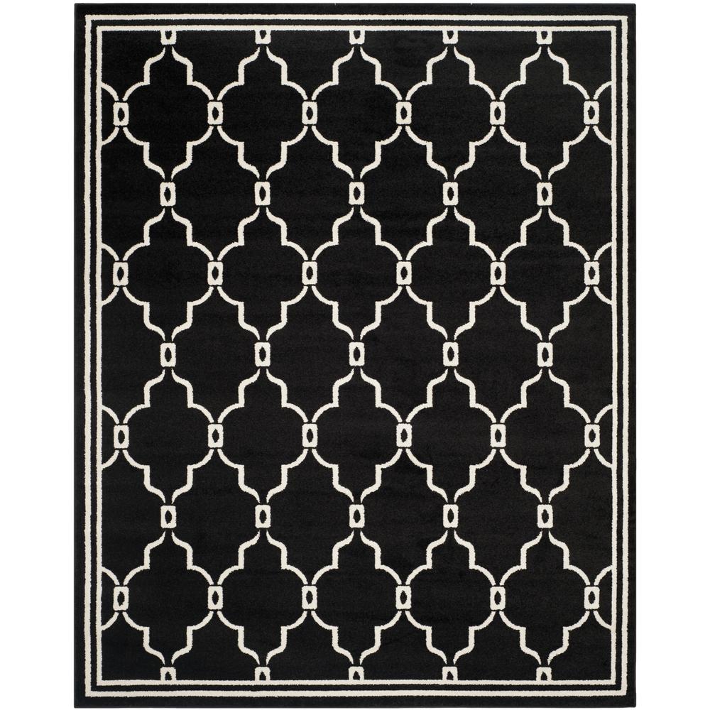 AMHERST, ANTHRACITE / IVORY, 8' X 10', Area Rug, AMT414G-8. Picture 1