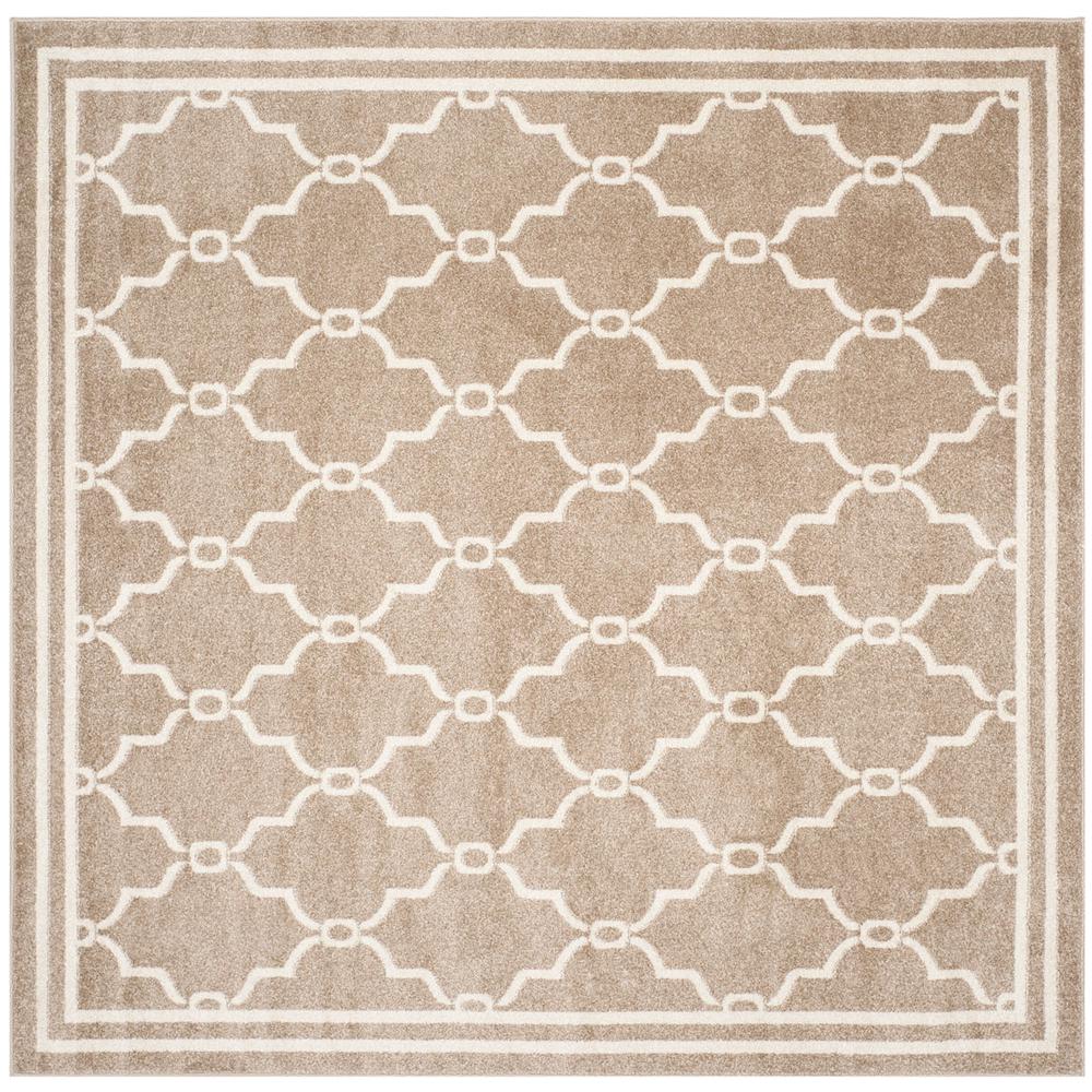 AMHERST, WHEAT / BEIGE, 7' X 7' Square, Area Rug, AMT414S-7SQ. Picture 1