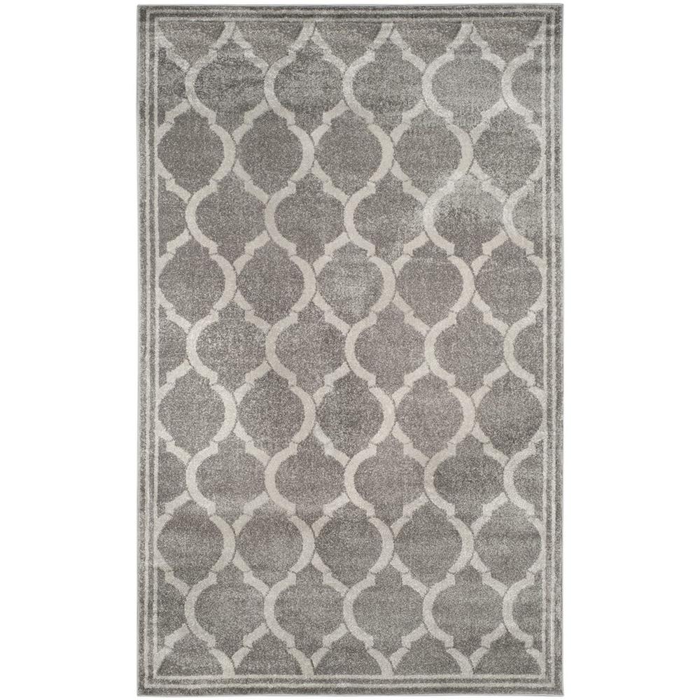 AMHERST, GREY / LIGHT GREY, 5' X 8', Area Rug, AMT415C-5. Picture 1