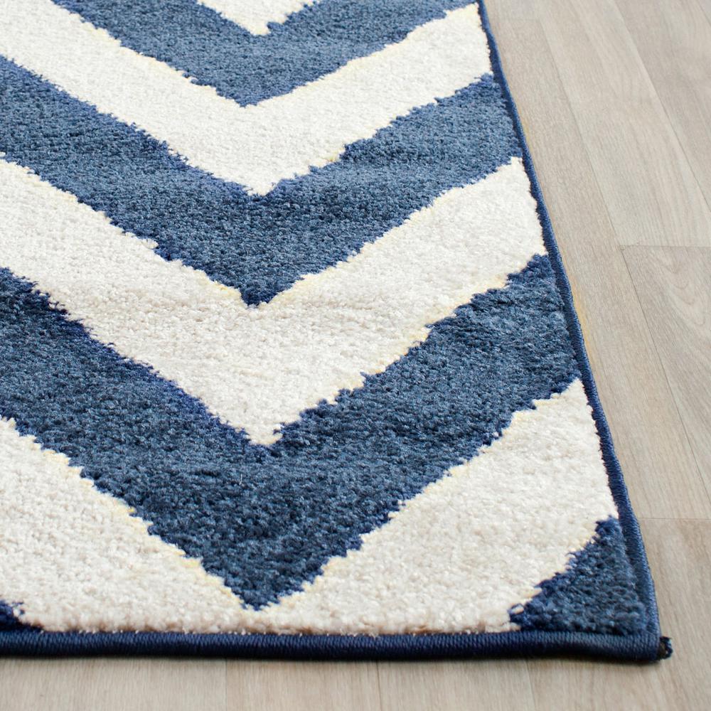 AMHERST, NAVY / BEIGE, 4' X 6', Area Rug, AMT419P-4. Picture 1