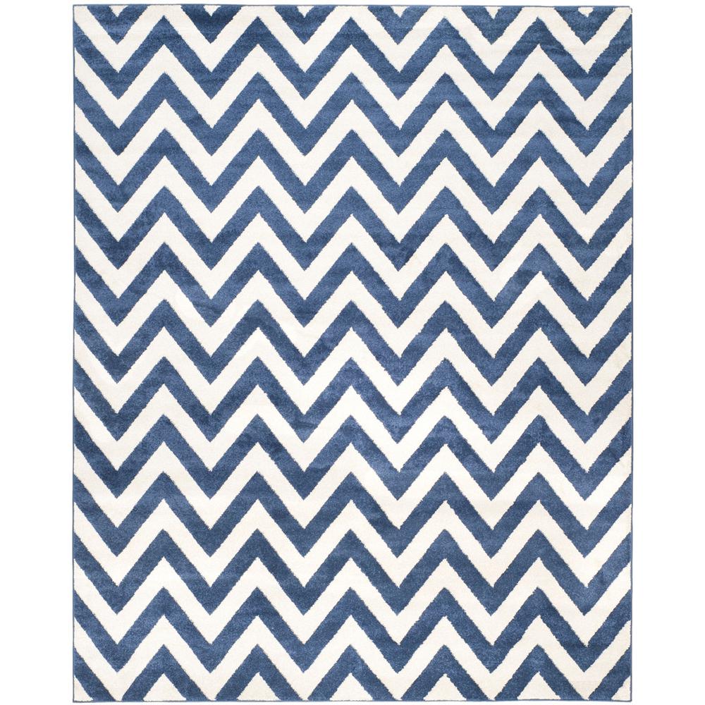 AMHERST, NAVY / BEIGE, 9' X 12', Area Rug, AMT419P-9. Picture 1