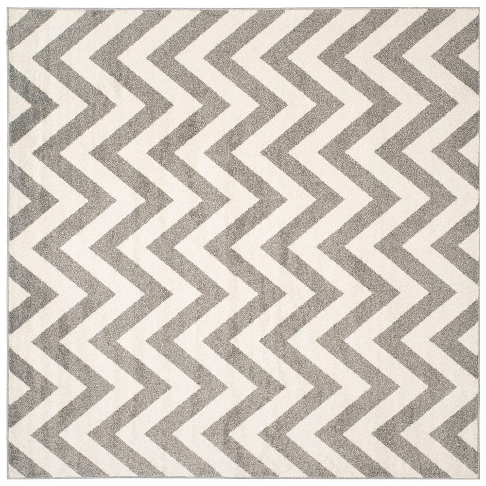 AMHERST, DARK GREY / BEIGE, 7' X 7' Square, Area Rug, AMT419R-7SQ. Picture 1