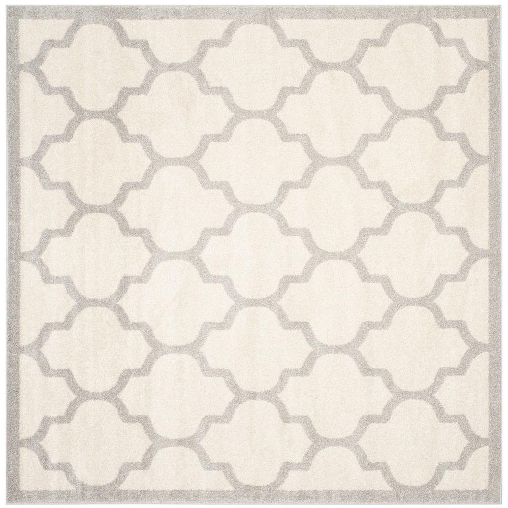 AMHERST, BEIGE / LIGHT GREY, 7' X 7' Square, Area Rug, AMT420E-7SQ. Picture 1