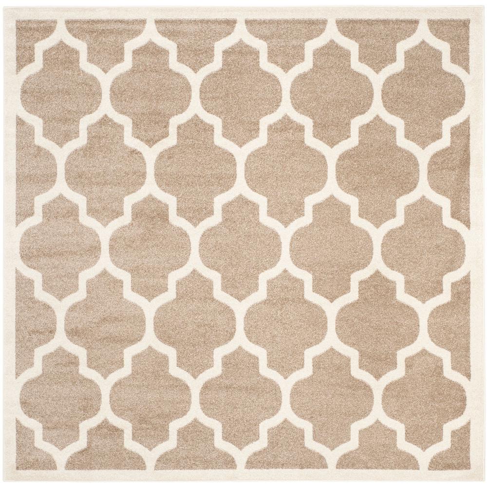 AMHERST, WHEAT / BEIGE, 7' X 7' Square, Area Rug, AMT420S-7SQ. Picture 1