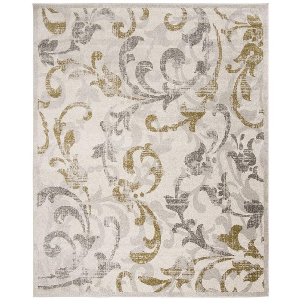 AMHERST, IVORY / LIGHT GREY, 9' X 12', Area Rug, AMT428E-9. Picture 1
